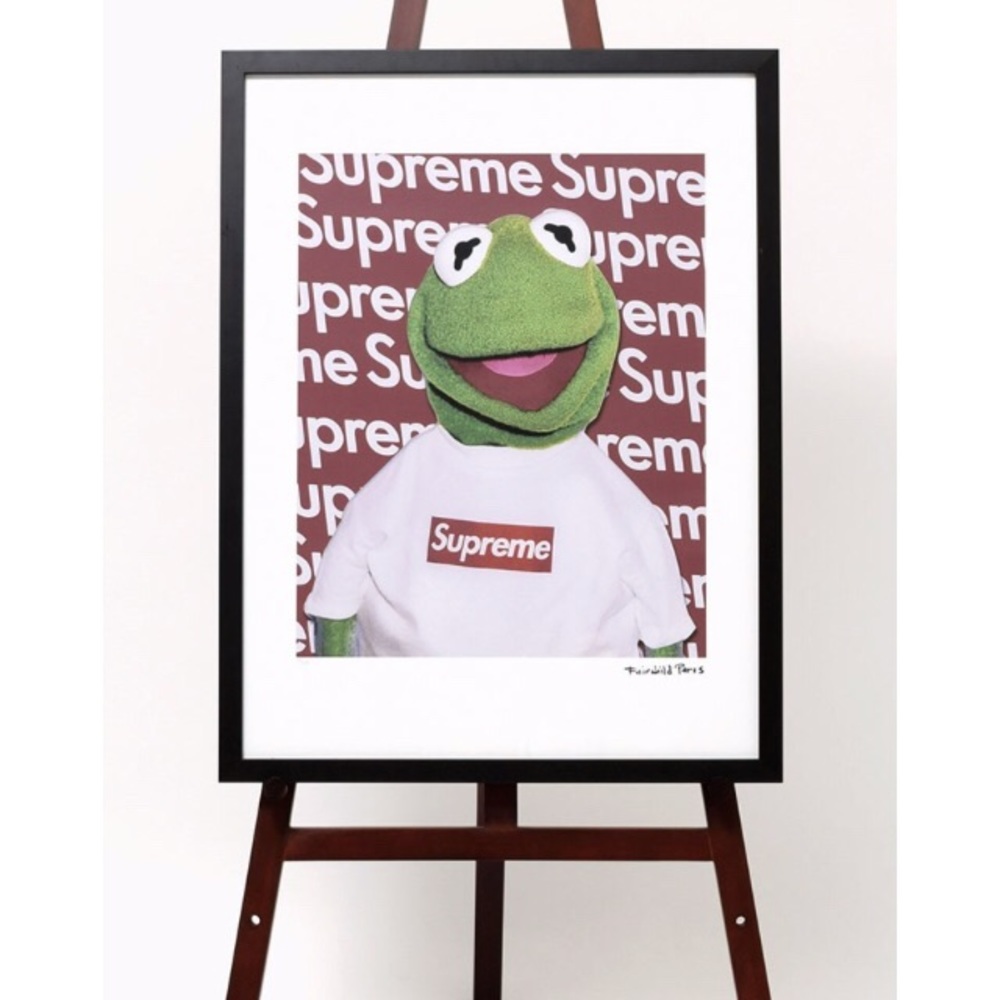 Suprem x Kermit the frog print